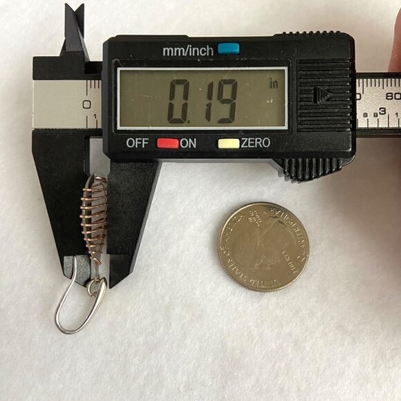 Sterling Silver 925 Italy Modernist Brass Woven Accent Teardrop Dangle Earrings - Picture 15 of 16